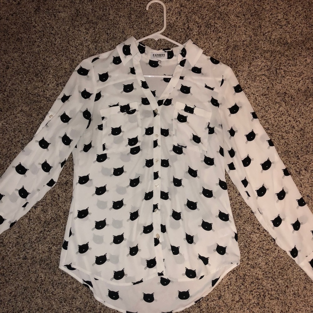 Express Portofino Cat Blouse